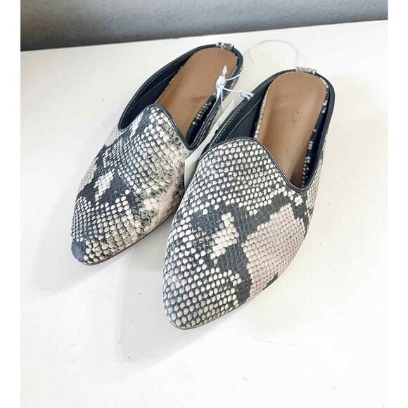 Universal thread D’Orsay Snake Skin womans flats Loafers - Picture 2 of 2